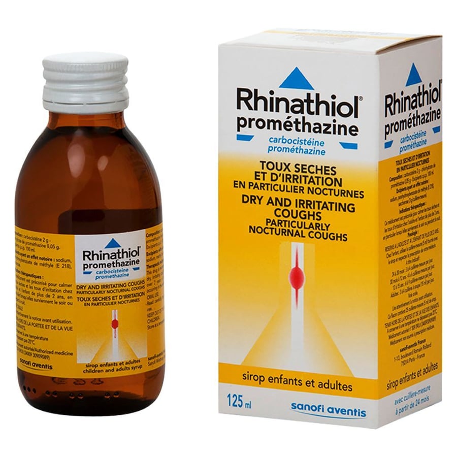 RHINATHIOL PROMETHAZINE SYRUP 125 ML
