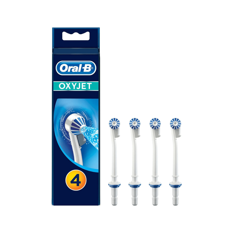 ORAL-B TB WATERFLOSSER HEAD REPLACEMENT 4PCS OXYJET