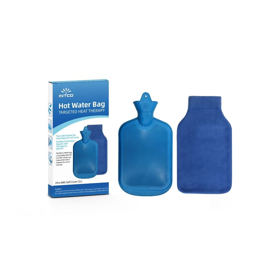 HOT WATER BAG WITH COVER 2000ML