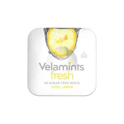 VELAMINTS FRESH & PURE COOL LEMON 28 SF MINTS