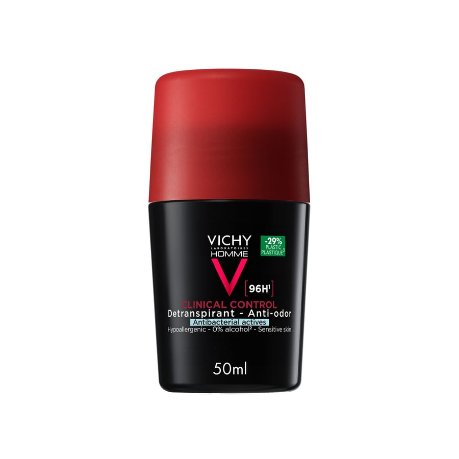 VICHY DEO CLINICAL CONTROL 96H ROLL MEN