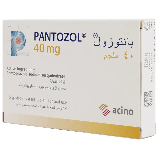 PANTOZOL 40MG TAB 15