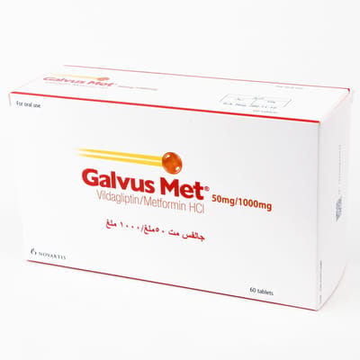 GALVUS MET 50-1000MG 60 TABS