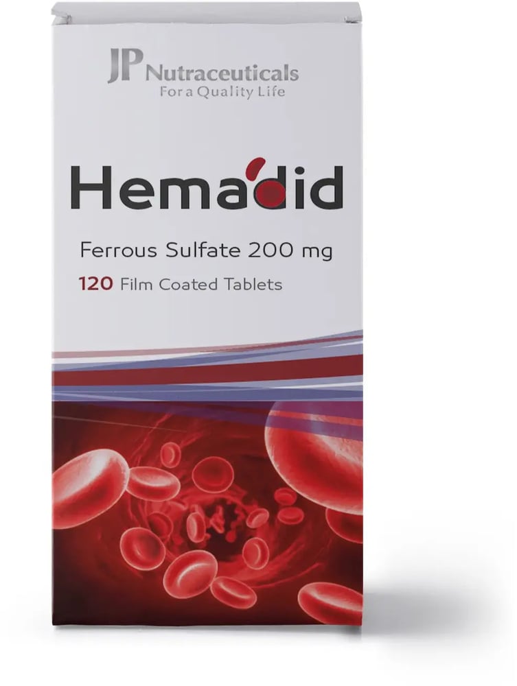 JP HEMADID 200MG 120 FILM COATED TABLETS