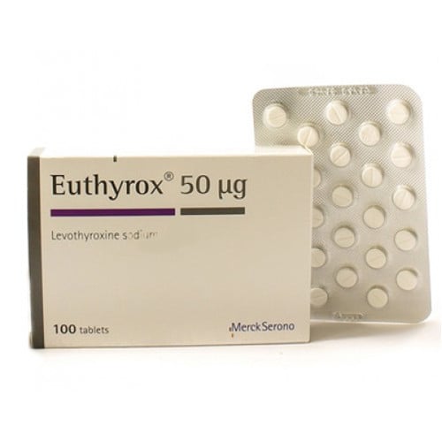 EUTHYROX 50MCG 100TAB