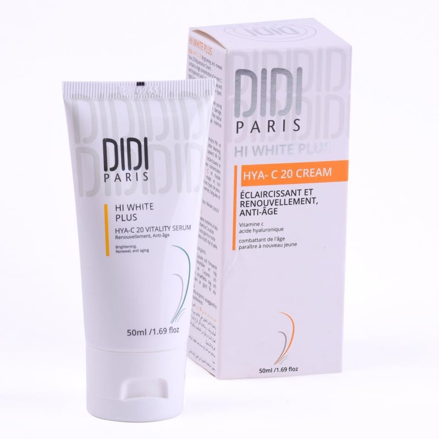 DIDI HI WHITE PLUS 50ML HYA-C20 CREAM ANTI AGING VIT C