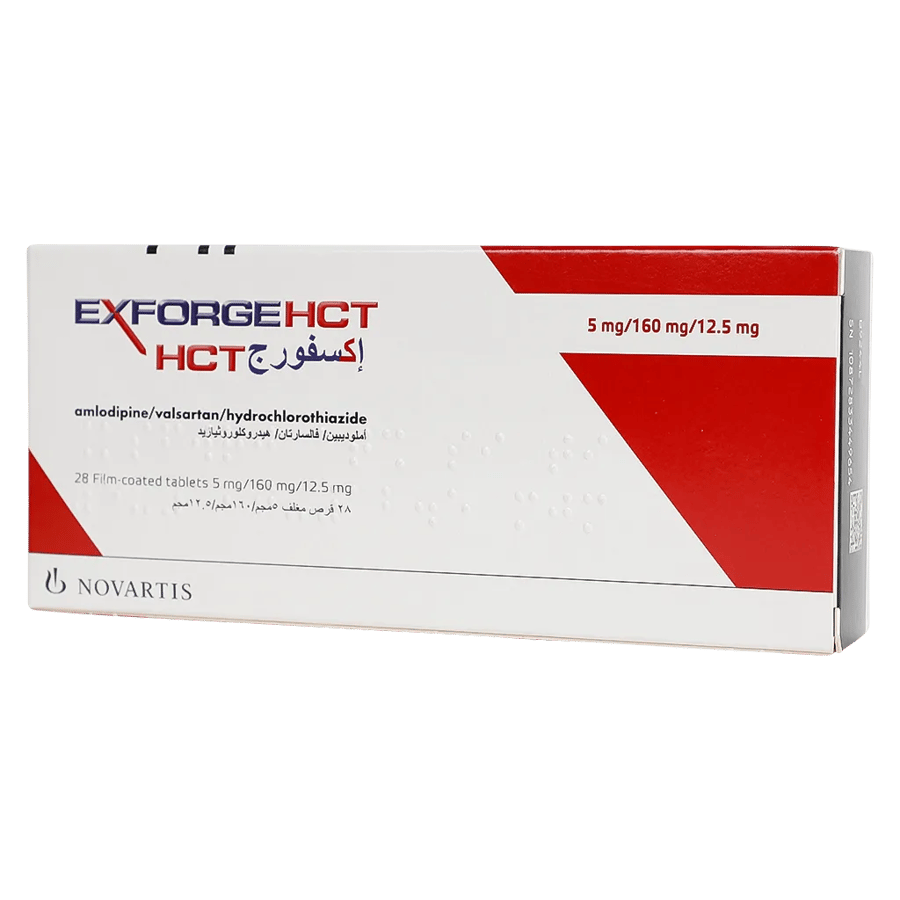 EXFORGE HCT 5-160-12.5MG 28TAB