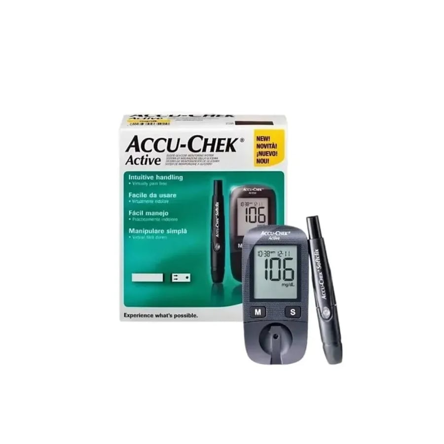 جهاز قياس السكر اكيو تشيك اكتيف ACCU-CHEK ACTIVE DEVICE