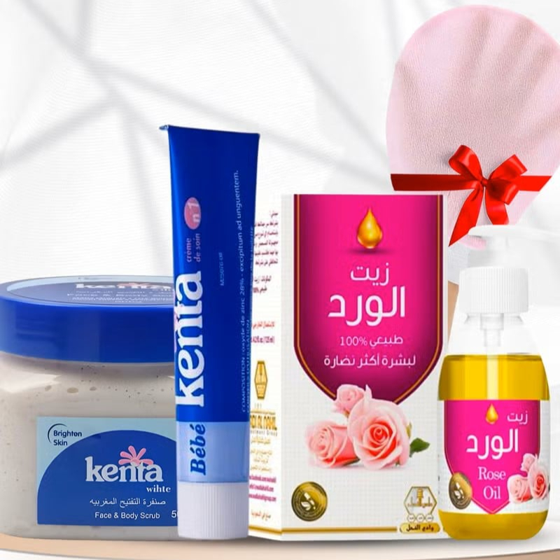 باقة اللمسة الوردية من كينتا ـ بوتيك الاناقة