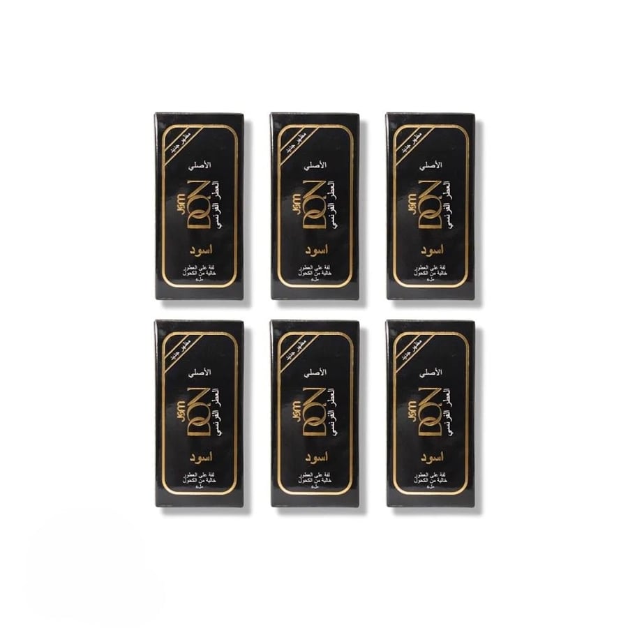 عطر دون رول اسود اون بارفيوم 6 مل 6 عطور ـ بوتيك الاناقة