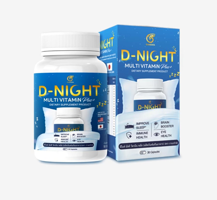 D-night multivitamins, vitamins that help you sleep