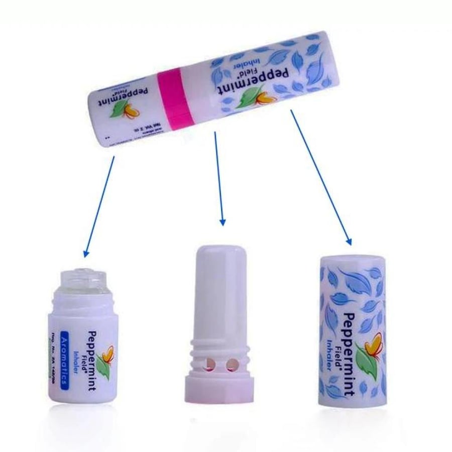 Nasal inhalation chronic rhinitis, sinusitis mint smell dizziness