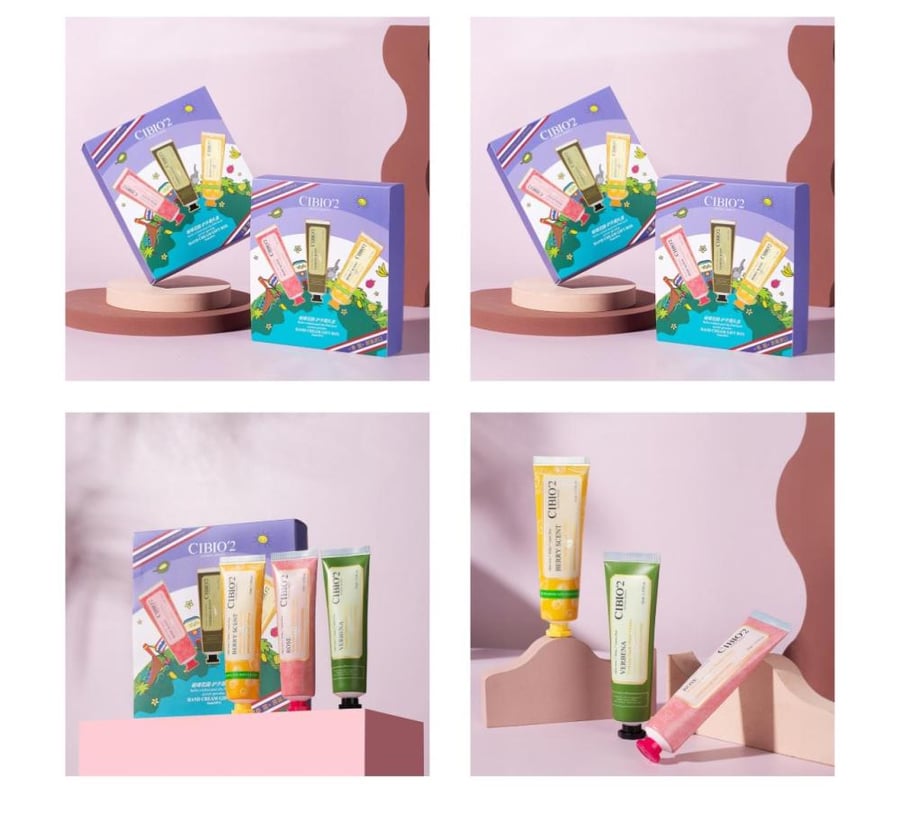 Secret Garden hand cream gift box