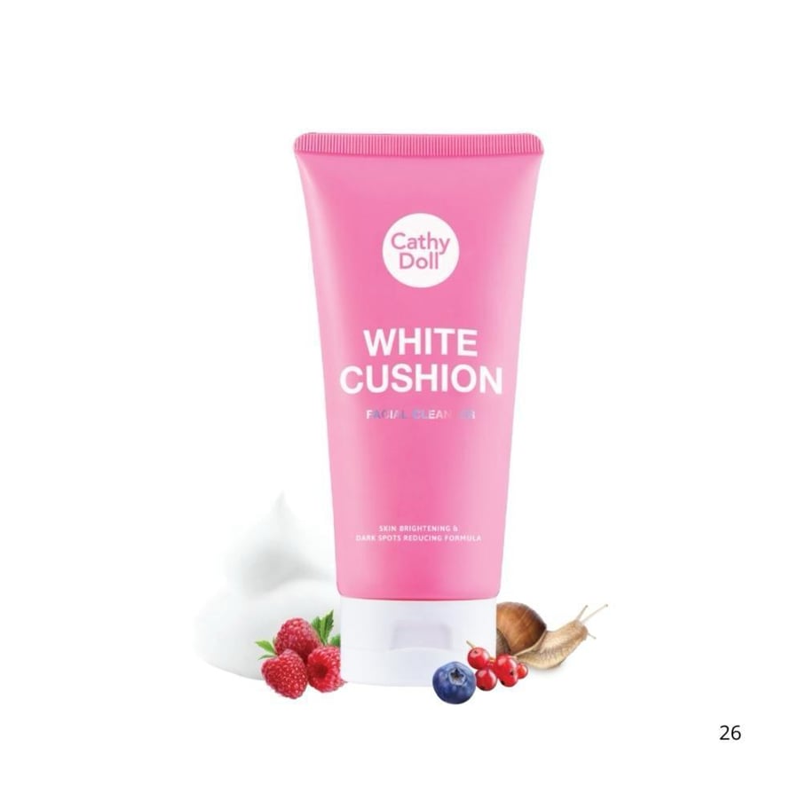 Foaming facial cleanser White Cushion from Cathy Doll - 120ml