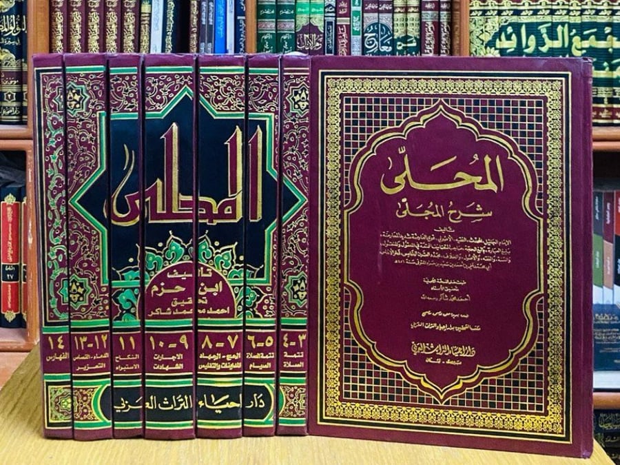 المحلى شرح المجلى - الإمام ابن حزم الأندلسي 1 / 14
