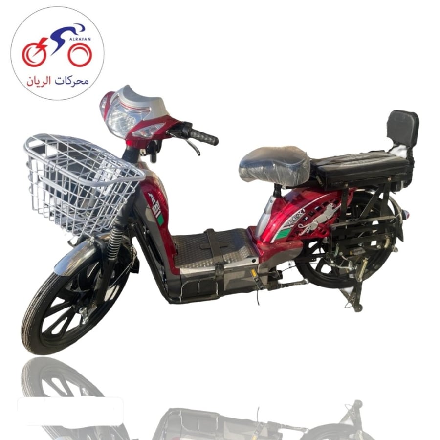 دباب كهربائي مقعد دراجة لون احمر EB-7
