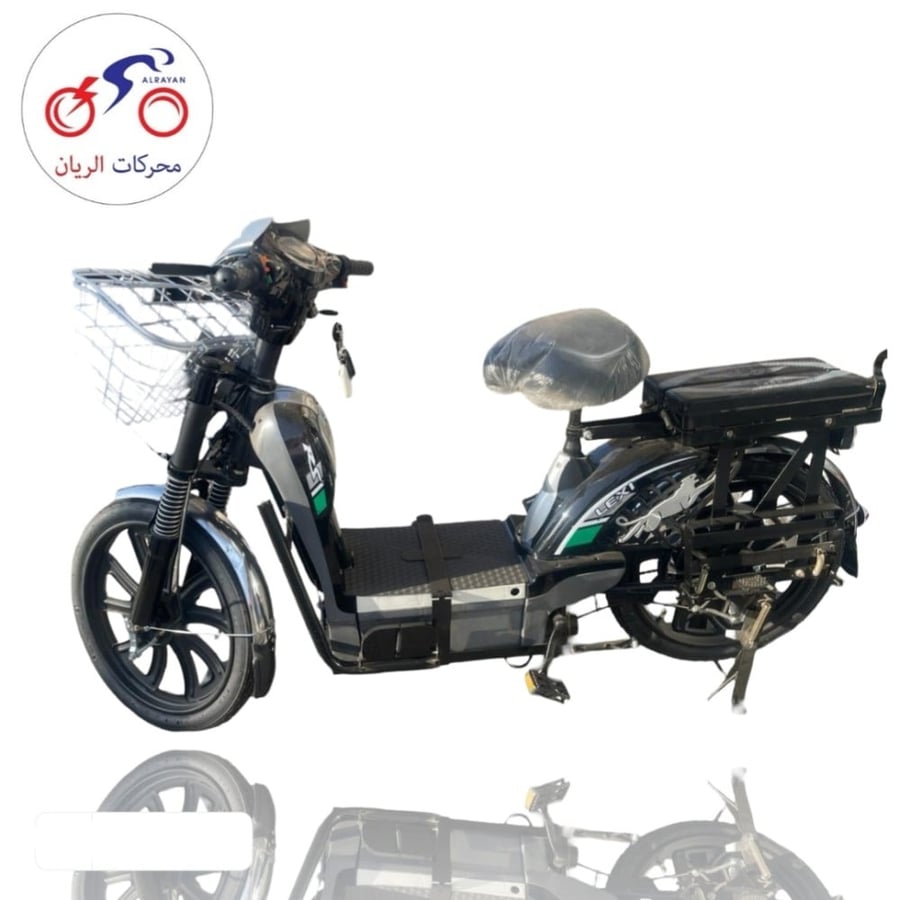 دباب كهربائي مقعد دراجة  لون اسود EB-7