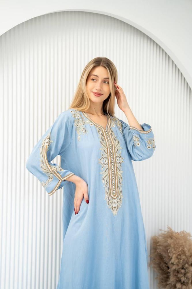 جلابية أفندينا – تصميم كلاسيكي لمسة عصري SM - 8