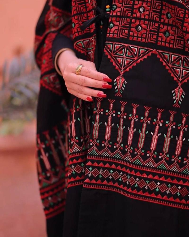 Elegant women's Bousht embroidered A-116