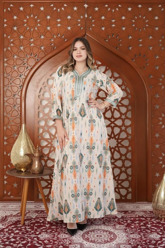 جلابية أم وبنت مميزة جداً – اختيار الأمهات اللي تحب التميز SM - 89