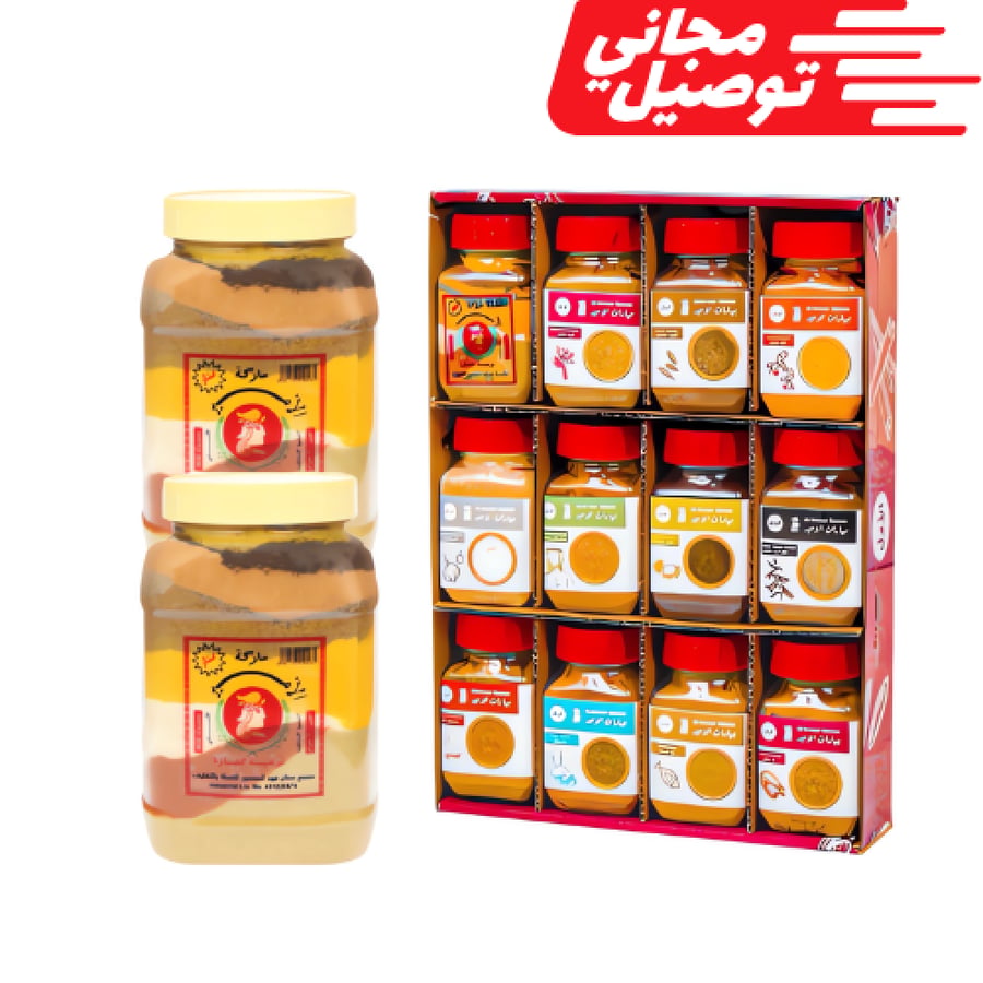بكج العزايم من بهارات الامير المشكلة الاصلية تشكليةتوابل  فاخرة