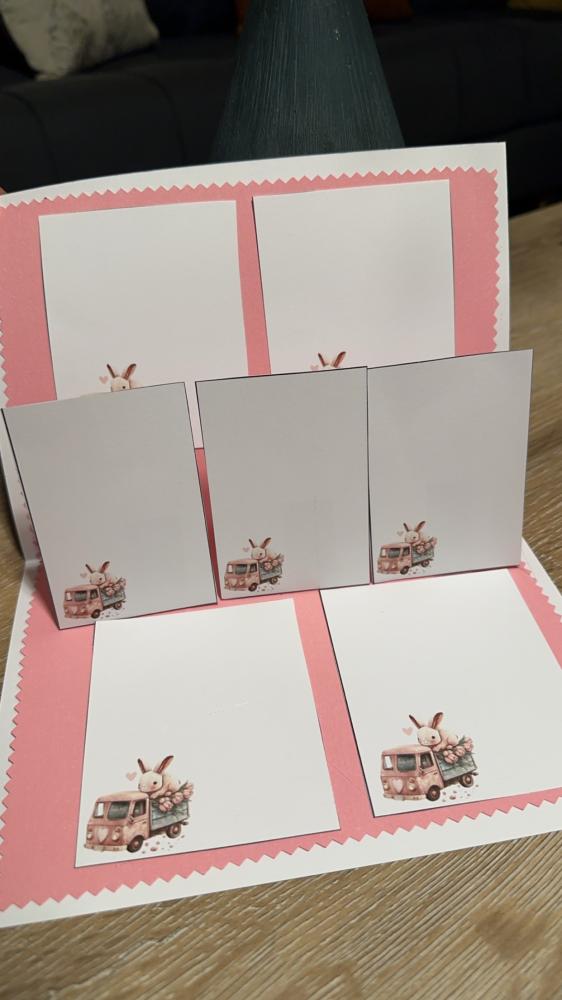 A blank booklet for girls