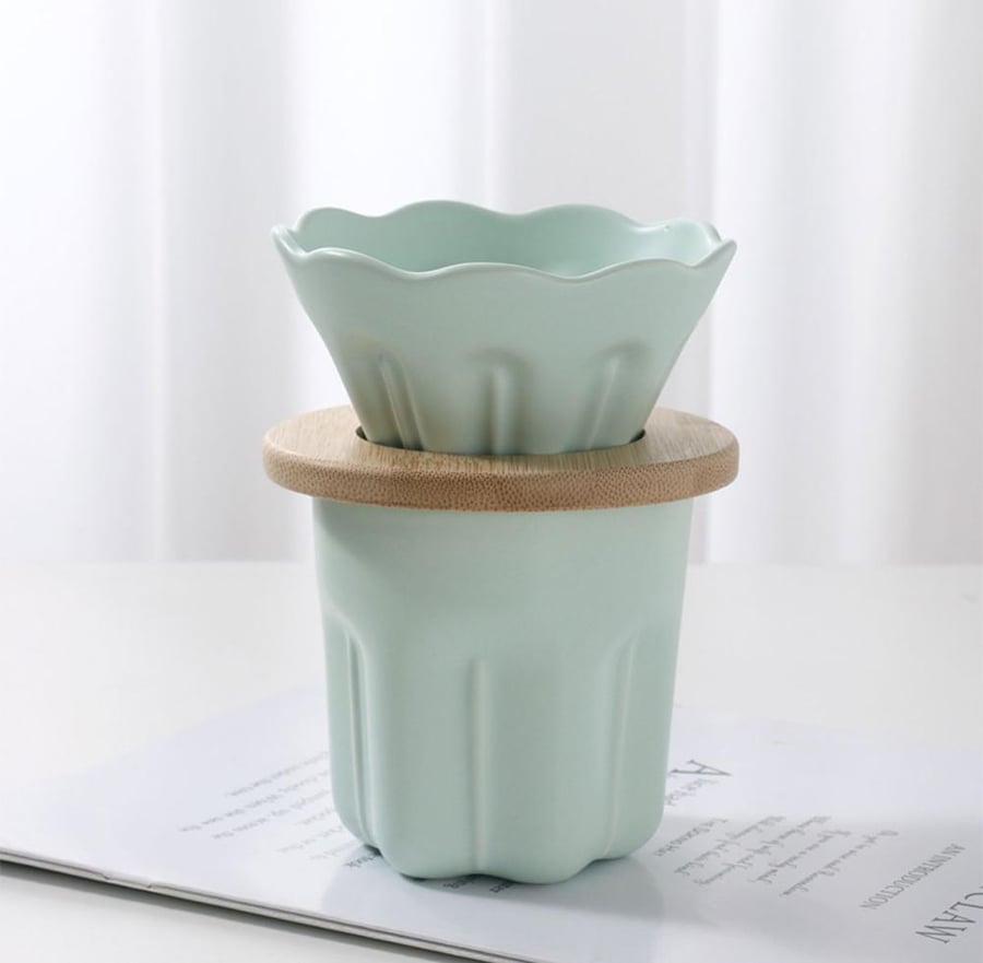 Ceramic Cup and Dripper Set
