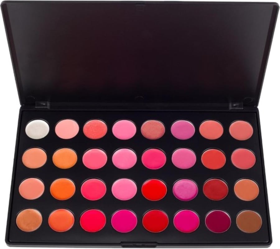 لوحة ألوان أحمر الشفاه من كوستال سينتس - 32 لونًا متنوعًا
