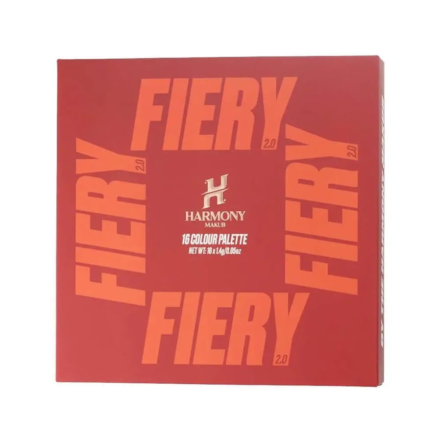 هارموني بيوتي مجموعة ظلال العيون 16 لون -FIERY