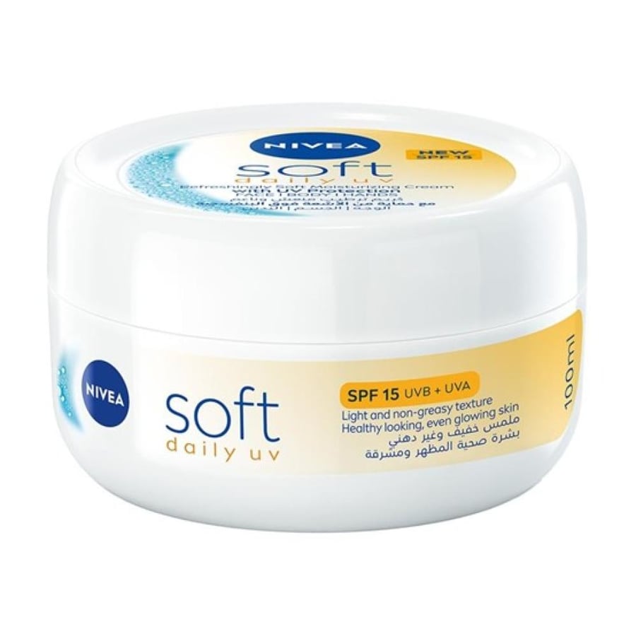 كريم مرطب يومي مع حماية من الاشعة فوق البنفسجية Spf 15 من نيفيا - 100 مل