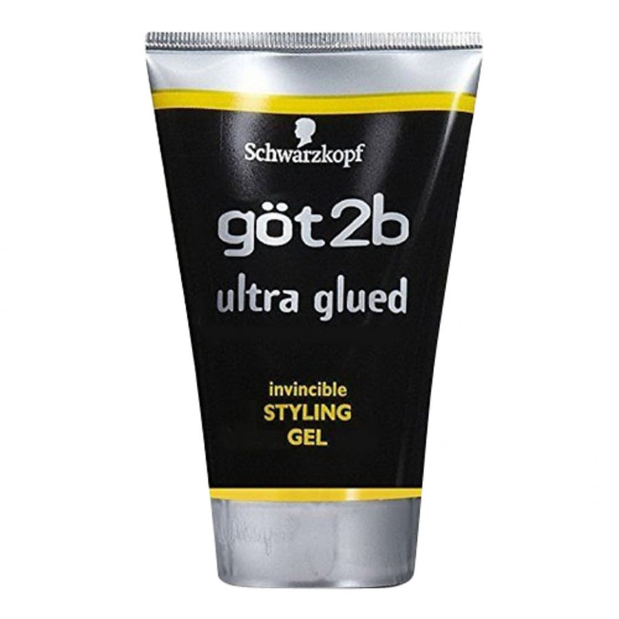 شوارزكوف جل تصفيف الشعر الاسود 35 مل | SCHWARZKOPF Got2B Ultra Glued I Styling GEL