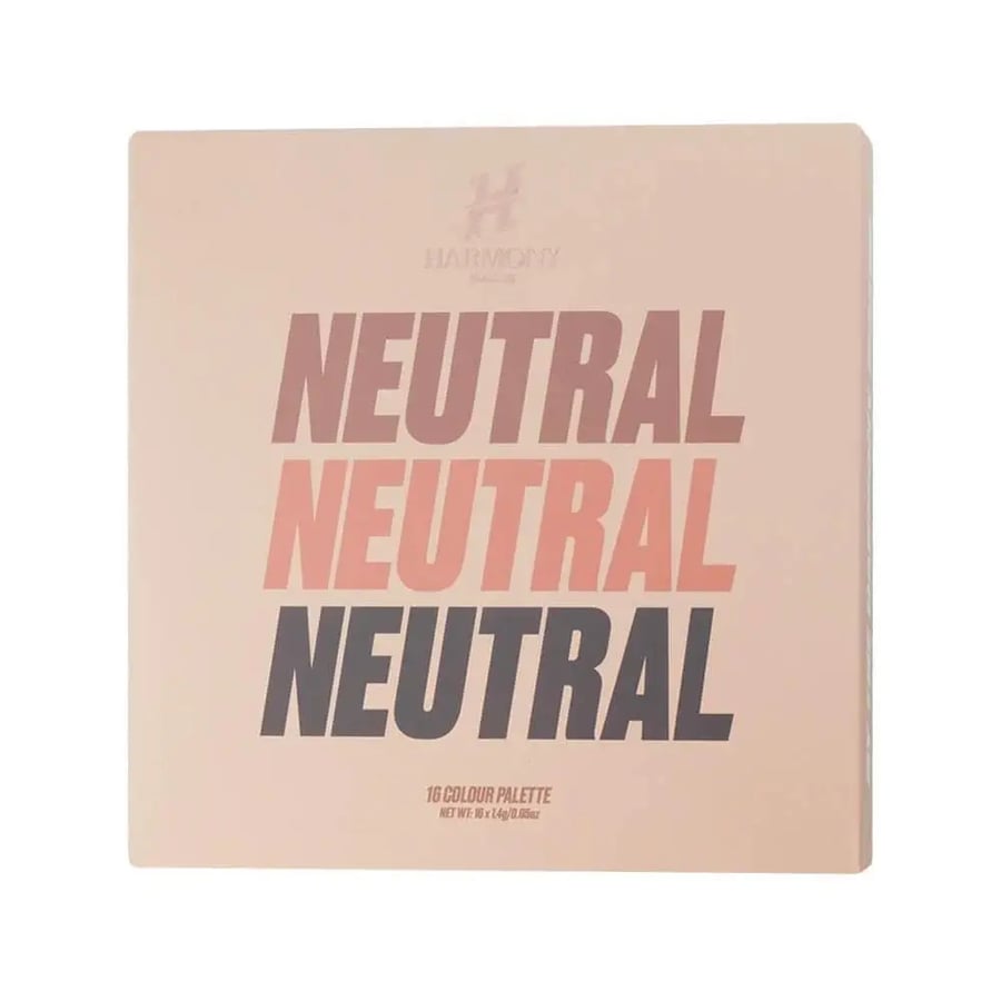 هارموني بيوتي مجموعة ظلال العيون 16 لون -NEUTRAL