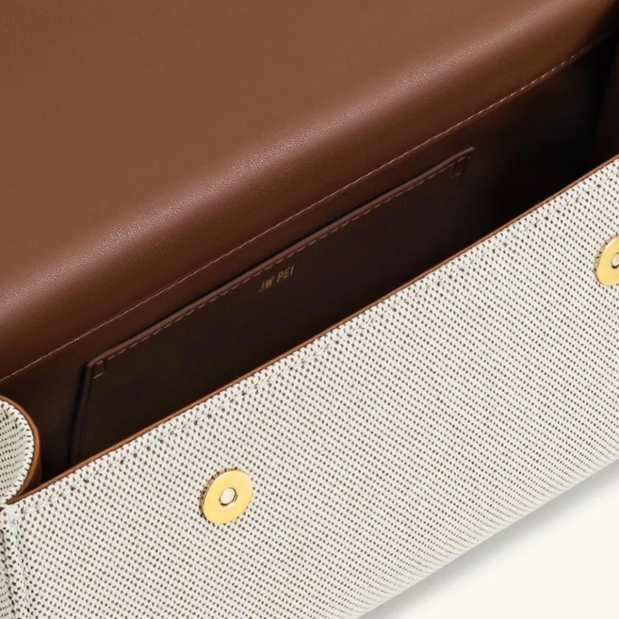 Keyla brown canvas bag