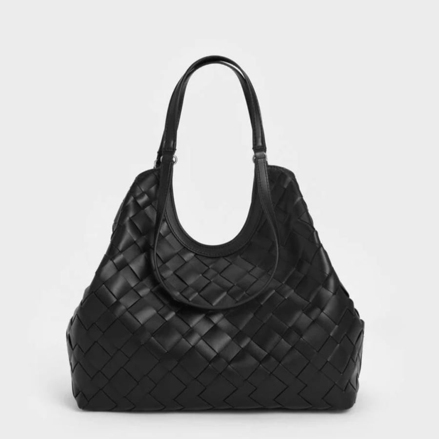شنطة تشارلز اند كيث Ivette Woven بلونين