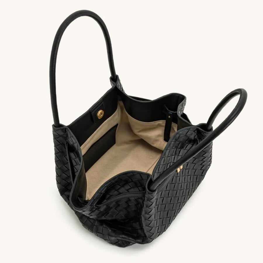 Jwpei tote bag weave texture