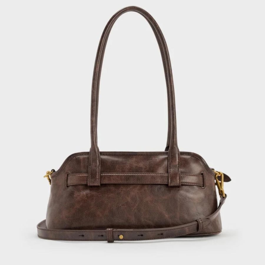 Victoria Belted Elongated Bag