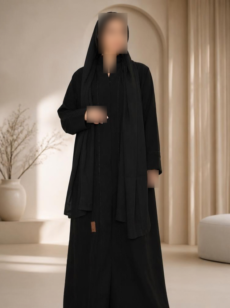 عباية تطريز سلسال
