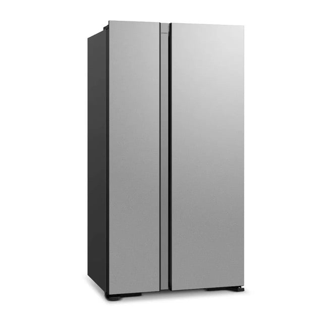 ثلاجة هيتاشي دولابي بابين جلاس فضي  21 قدم - R-S800PS0GS