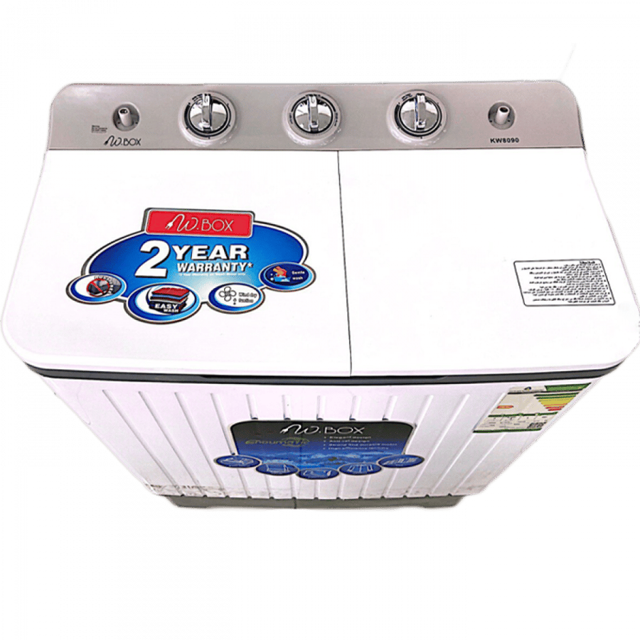 غسالة دبليو بوكس سعة 7 كيلو - KW-8090-WBOX