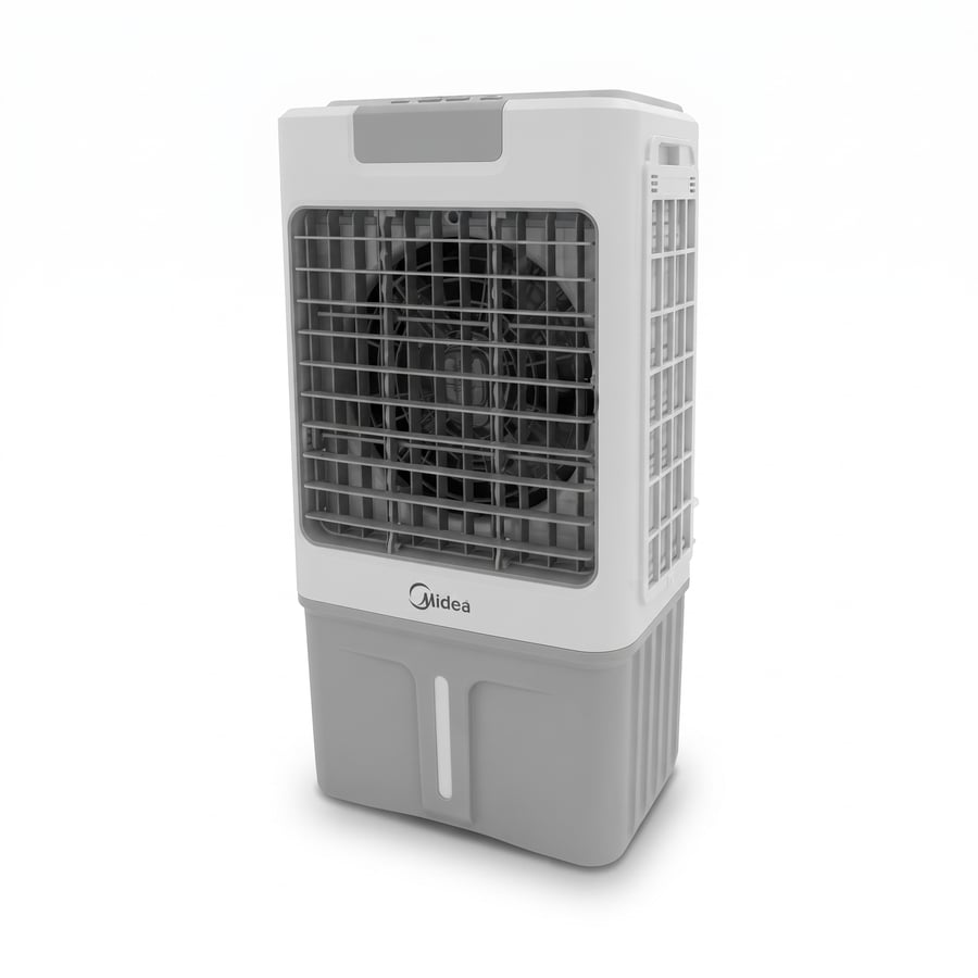 مكيف صحراوي ميديا بخزان ماء 70 لتر رمادي - AC700W