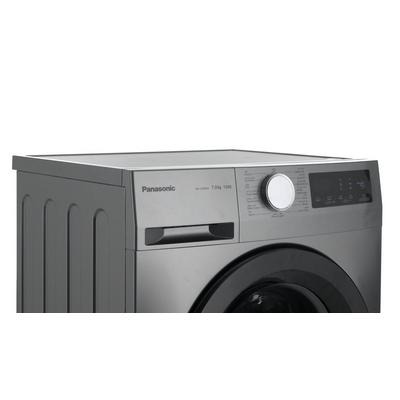 غسالة باناسونيك تعبئة أمامية، 7 كيلو - سلفر -NA-127XB1LSA