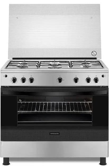 فرن غاز فريجيدير 5عيون استيل امان كامل - FNGB90JGYP-FRIGIDAIRE