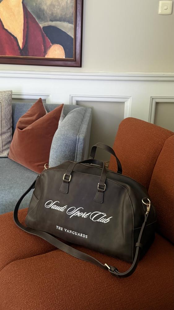 The Leather Saudi Sport Club Bag