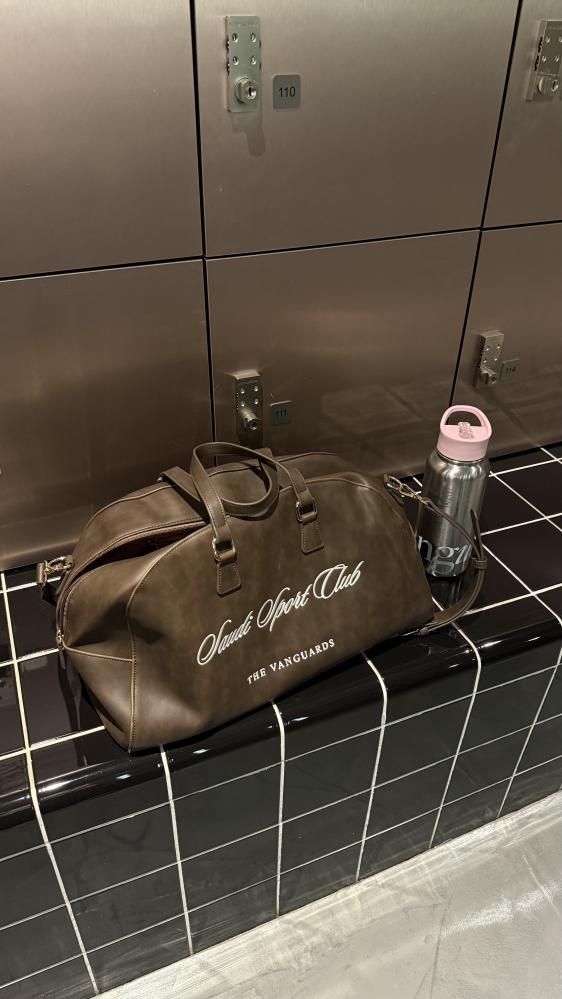 The Leather Saudi Sport Club Bag