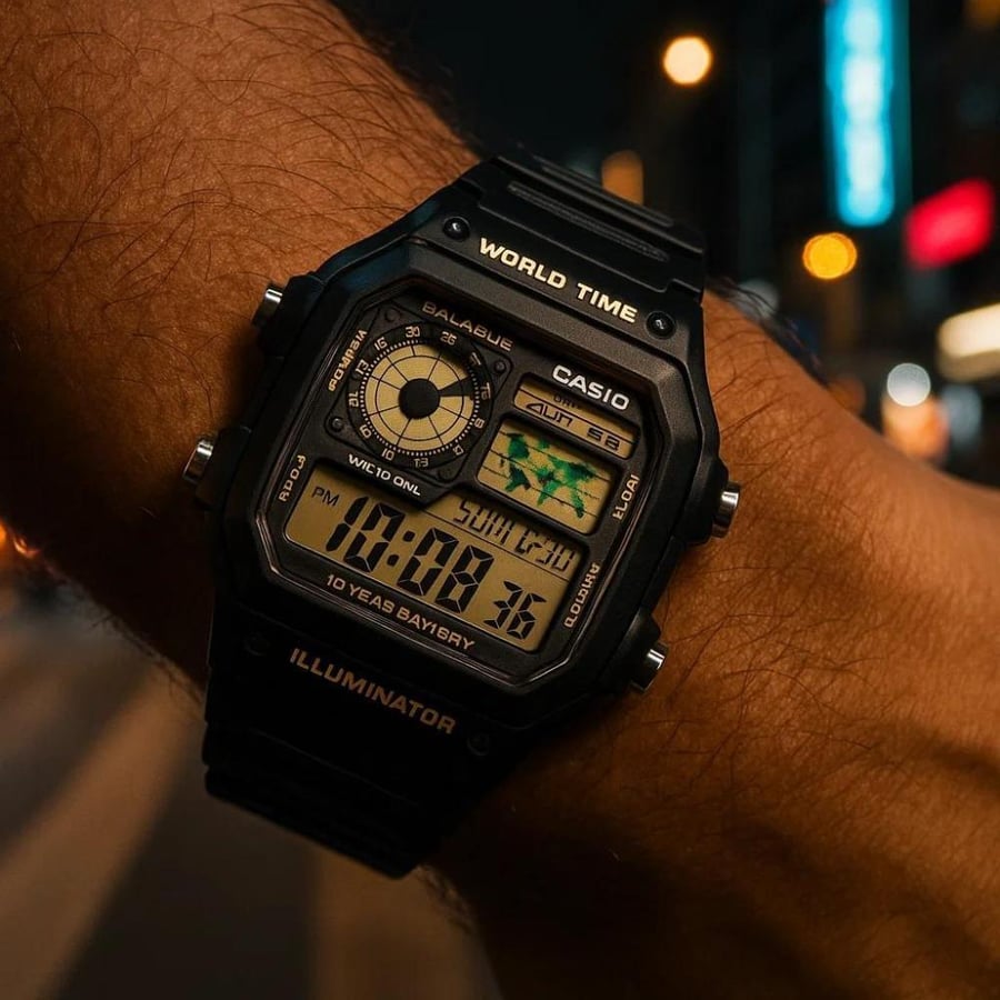 ساعة كاسيو - AE1200WH-1A