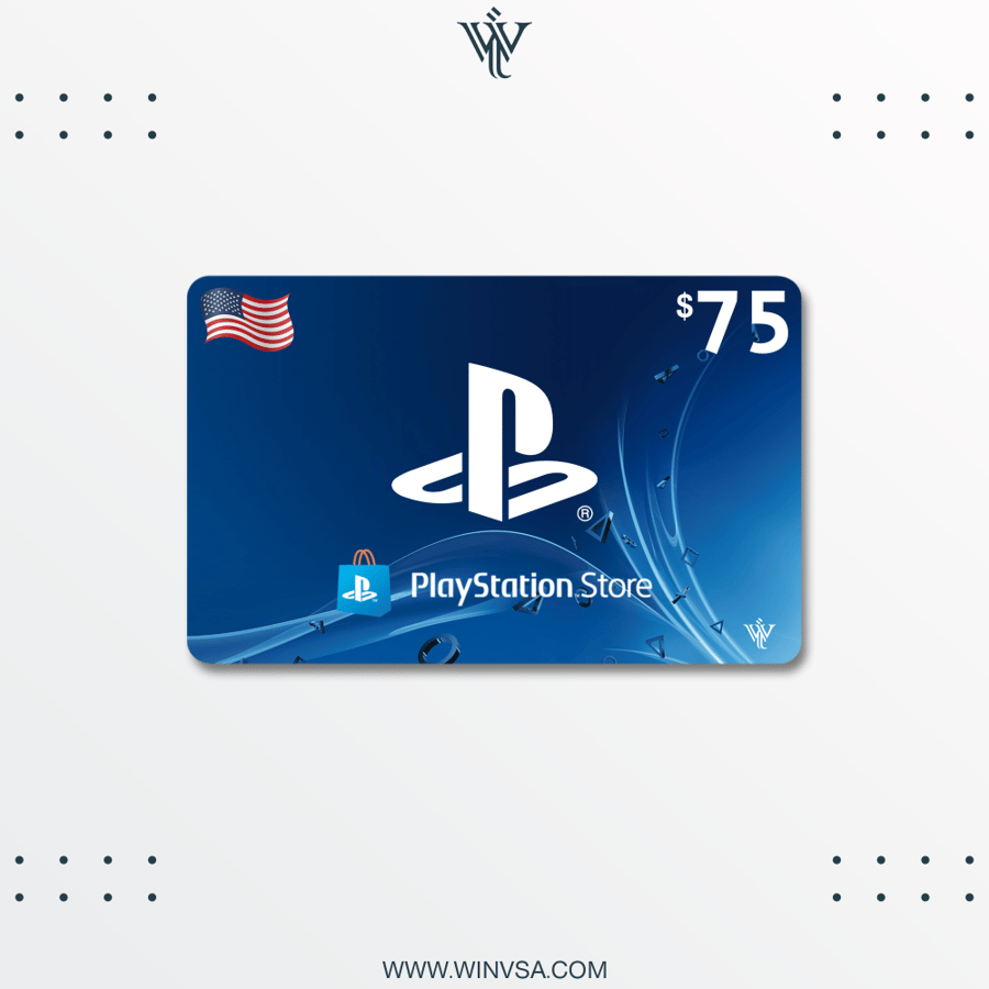 بطاقة بلايستيشن 75$ - المتجر الأمريكي