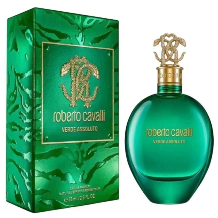 Roberto Cavalli Verde Assoluto Eau de Parfum 75ml عطر نسائي