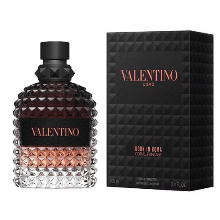 عطر فالنتينو اومو بورن ان روما كورال فانتسي للرجال اودي بارفيوم 100 مل