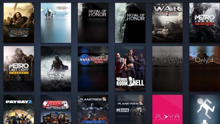 بكج العاب 100 ستيم  steam