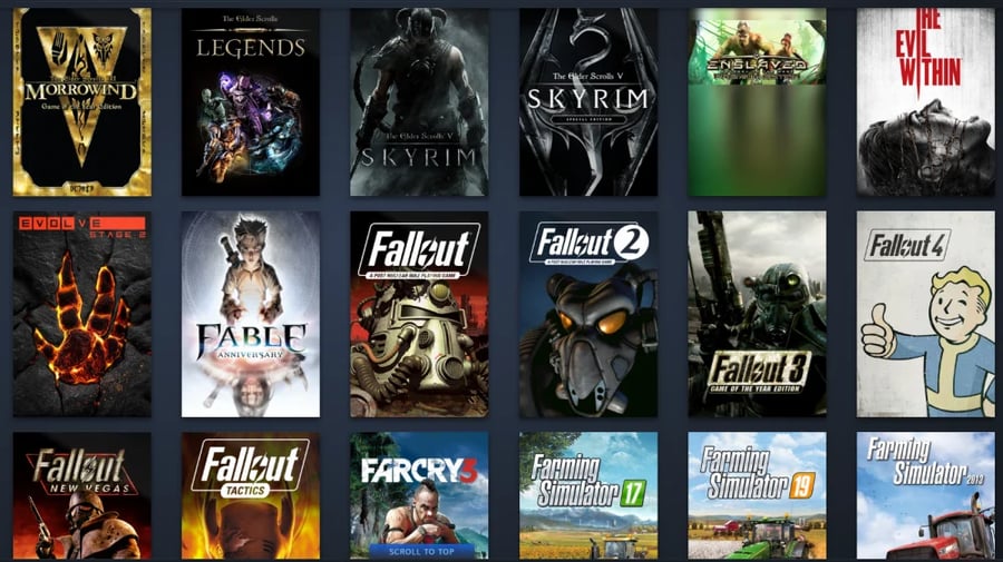 بكج العاب 100 ستيم  steam